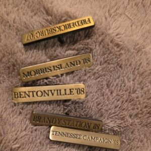 Definatly A Collectos Item 20 Tonello Gold Tone Campagn Pins